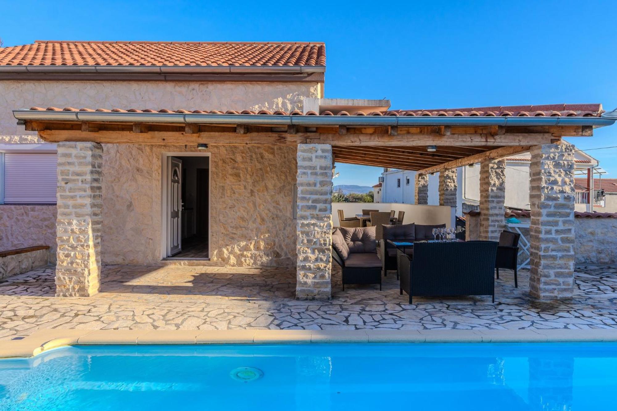 Villa Dalmacija Поседар'є Екстер'єр фото